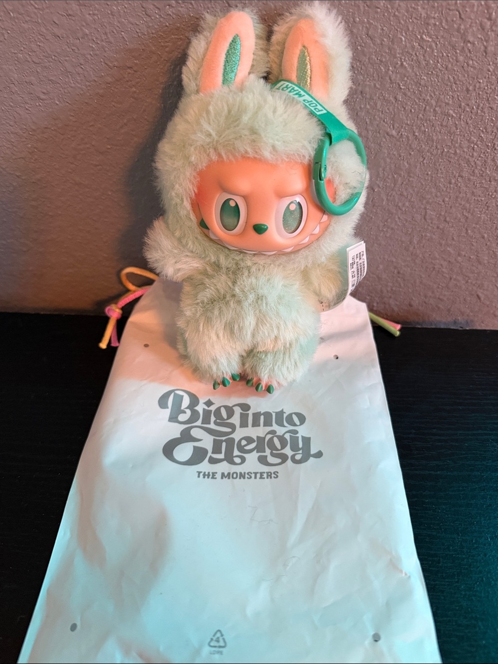 Big into Energy Plush - Tye Dye Mint